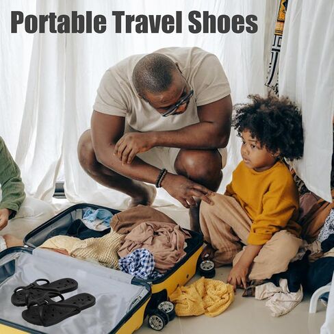 Shower Shoes for Women and Men Quick Drying Non-Slip Pool Slides Comfortable College Dorm Slippers Lightweight Beach Sandals with Drain Holes in Kuwait