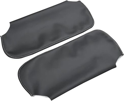 Car Sun Visor Cover, Left and Right Side Sun Visor Skin Pair Black Fits for Chevy Camaro 1993-2002, for Firebird 1993-2002, Microfiber Leather in Saudi Arabia