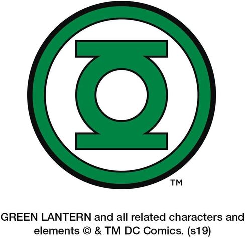 GRAPHICS & MORE Green Lantern Cute Chibi Character Silver Plated Adjustable Novelty Ring in Saudi Arabia