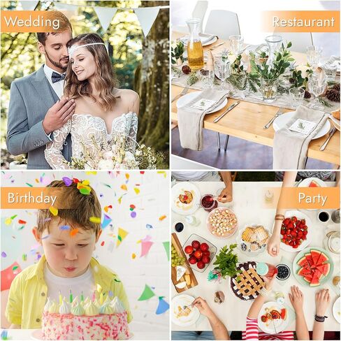 Paper Doilies Assorted Sizes, 6.5inch 8.5inch and 10.5 inch Doilies for Food, 99 Pieces Disposable Lace Paper Doilies for Tables, Round Paper Placemats Bulk for Cakes Desserts Crafts(White) in Kuwait