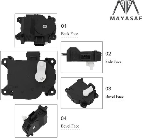 MAYASAF 604-433 HVAC Heater Air Blend Door Actuator for Honda 2010-2012 Accord 2010-2011 Accord Crosstour, A/C Air Door Actuator Replaces 735517 9350TA5A01 in Saudi Arabia