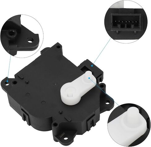 MAYASAF 604-433 HVAC Heater Air Blend Door Actuator for Honda 2010-2012 Accord 2010-2011 Accord Crosstour, A/C Air Door Actuator Replaces 735517 9350TA5A01 in Saudi Arabia