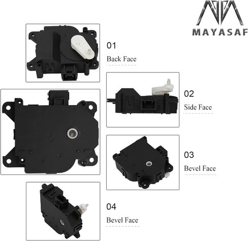 MAYASAF 604-333 HVAC Heater Air Blend Door Actuator for Toyota 2000-2002 4Runner 2001-2004 Tacoma, A/C Air Door Actuator Replaces 73557 8710604030 in Saudi Arabia