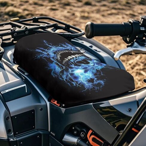 غطاء مقعد صيد مموه ATV مقاوم للماء غطاء مقعد عالمي ذو أربع عجلات متوافق مع Polaris Sportsman 570 450 850، Polaris Scrambler 400 500 850 1000 in Kuwait