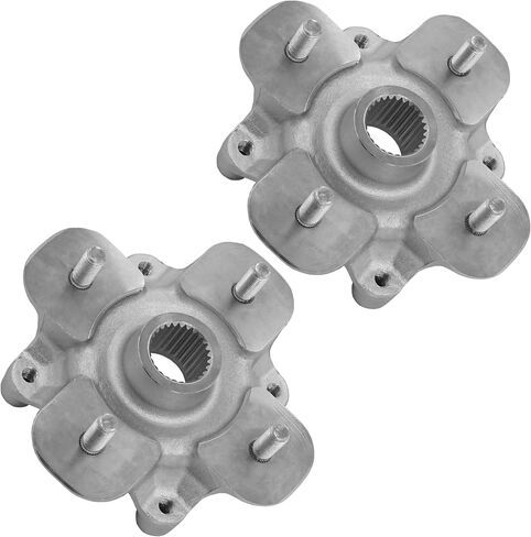 Caltric Wheel Hubs Compatible with Yamaha Grizzly 700 YFM700 2007-2023 / Grizzly 700 YFM700 FI 2009-2010 / Grizzly 550 YFM700 FI 2009-2010 / Grizzly 550 YFM550 2011-2014 in Saudi Arabia