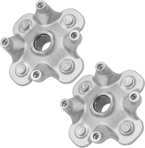 Caltric Wheel Hubs Compatible with Yamaha Grizzly 700 YFM700 2007-2023 / Grizzly 700 YFM700 FI 2009-2010 / Grizzly 550 YFM700 FI 2009-2010 / Grizzly 550 YFM550 2011-2014 in Saudi Arabia