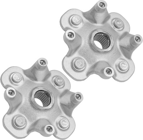 Caltric Wheel Hubs Compatible with Yamaha Grizzly 700 YFM700 2007-2023 / Grizzly 700 YFM700 FI 2009-2010 / Grizzly 550 YFM700 FI 2009-2010 / Grizzly 550 YFM550 2011-2014 in Saudi Arabia