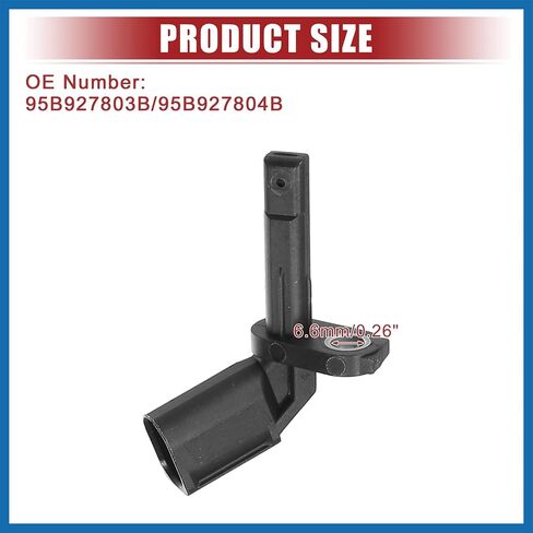 Car Front Rear Left Right ABS Wheel Speed Sensor Fit for Porsche Macan 2015-2018 No.95B927803B/95B927804B - Pack of 4 Item Replacement in Saudi Arabia