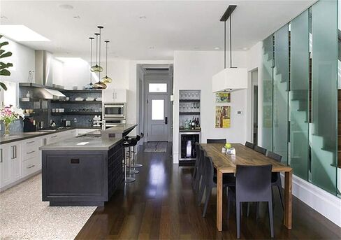 LNPTAL Modern Glass Pendant Light, Minimalist Hanging Ceiling Lamp, E26/E27 Contemporary Lighting Fixture for Kitchen Island Dining Room Bar(Grey) in Saudi Arabia