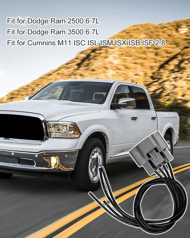 4 دبوس خريطة مدخل الهواء استشعار الضغط موصل تسخير المكونات صالح ل دودج رام 2500 3500 6.7L الكمون M11 ISC ISL ISM ISX، استبدال 2897333 2897334 5WK96802 2872784 4921322 4921324 1673785C91 in Saudi Arabia