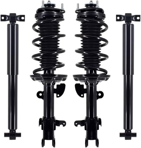 PM Auto Set of 4 Front Quick Complete Strut-Coil Spring - Rear Shock Absorber Replacement For 2009-2015 Honda Pilot in Saudi Arabia