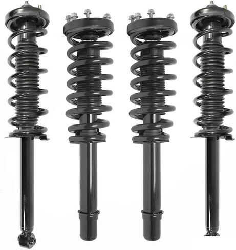 COMPLETESTRUTS - مجموعات الدعامات الأمامية والخلفية الكاملة مع استبدال نوابض لولبية لـ 2004-2008 Acura TL - مجموعة من 4 in Saudi Arabia
