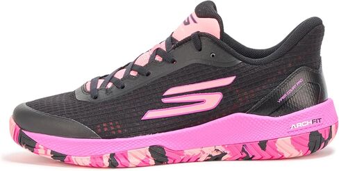حذاء Viper Court Pro Pickleball للرجال من Skechers (أبيض/تركواز، 12.5) in Saudi Arabia