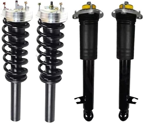1 قطعة مجموعة دعامات الصدمات الأمامية والخلفية متوافقة مع BMW X5 E70 X6 E71 2007-2014 W/O EDC (اليسار الأمامي) in Saudi Arabia