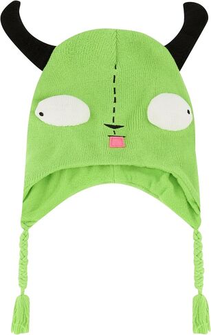 Invader Zim Beanie Hat, Gir Winter Knit Cap with Ears in Saudi Arabia