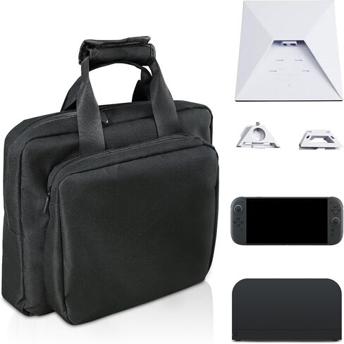 حقيبة سفر لـ Starlink Mini Gears - تصميم بجيب مزدوج - حقيبة يد لـ Starlink Mini Anatnna، كابل إيثرنت، مسند، مزود طاقة - للتخييم في الهواء الطلق in Kuwait