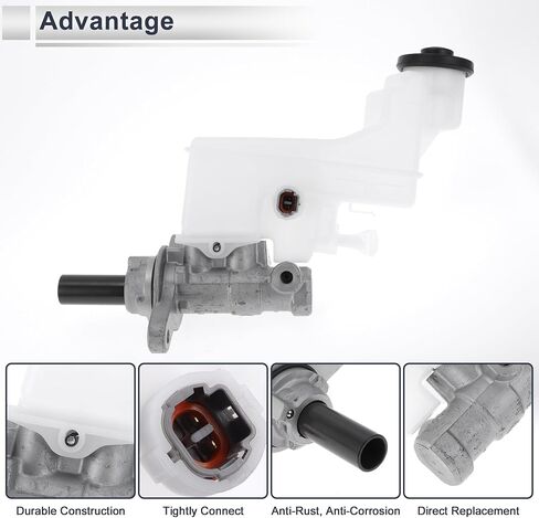 Engine Compartment Brake Master Cylinder for Lexus ES350 2007-2012 Durable Hydraulic Master Cylinder No.4720133470 with Reservoir 1 Pcs in Saudi Arabia