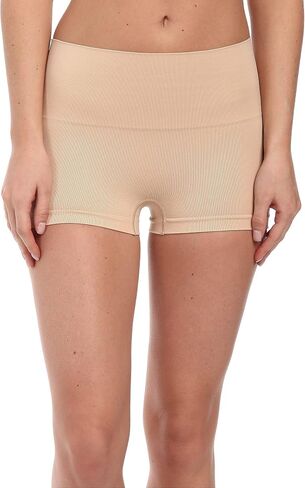 SPANXshape Everyday Shaping Boyshort - Core Control Shapewear Underwear - Invisible Under Clothes - Seamless Design - No-Show - Black, Soft Nude & Dusty Lavendar, L in Saudi Arabia