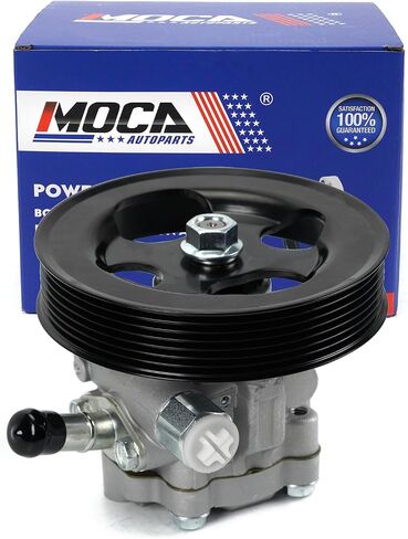 MOCA Power Steering Pump with Pulley fits For Nissan 2005-2006 Armada SE Off-Road 5.6L, 2005-2009 Armada LE 5.6L, 2005-2009 Armada SE 5.6L, 2008-2009 Pathfinder SE 5.6L, 2008-2010 Pathfinder LE 5.6L in Saudi Arabia
