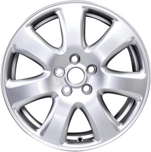New 17x7inch 17 Inch Premium Aluminum Alloy Wheel Rim for Jaguar X Type Years 2004 2005 2006 2007 2008 | ALY59766U20N | Direct Fit - OE Stock Specs Silver in Saudi Arabia