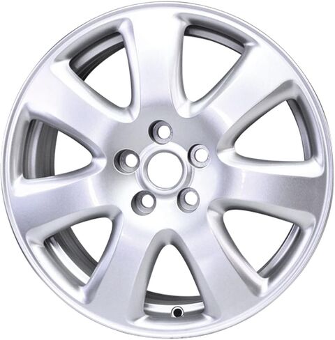 New 17x7inch 17 Inch Premium Aluminum Alloy Wheel Rim for Jaguar X Type Years 2004 2005 2006 2007 2008 | ALY59766U20N | Direct Fit - OE Stock Specs Silver in Saudi Arabia