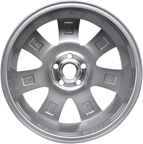 New 17x7inch 17 Inch Premium Aluminum Alloy Wheel Rim for Jaguar X Type Years 2004 2005 2006 2007 2008 | ALY59766U20N | Direct Fit - OE Stock Specs Silver in Saudi Arabia