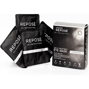 REPOSE Steam Eye Mask - Instant, Self-Heating Sleep Mask - Eye Strain Relief Mask to Help Reduce Eye Puffiness & Soothe Tired Eyes | Unscented, Single Use, Travel Friendly Warm Eye Mask - 10 Count in Kuwait