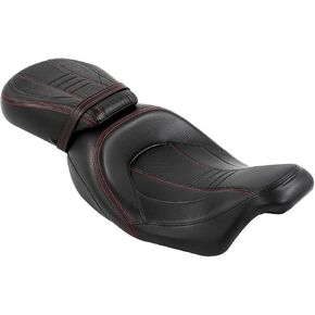 نسخة. دراجة نارية منخفضة المظهر من رايدر بمقعدين تناسب Harley Davidson 2009-2023 Street Glide FLHX، FLHXSE، Road Glide FLTRX، Road King FLHR، Electra Glide Classic FLHTC، Black Stiting in Kuwait