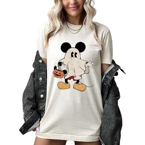 قميص M.Ickey Ghost Halloween من Retro M.Ickey، تي شيرت للموسم المخيف، قميص M.ickey's Not Scary Halloween، تي شيرت على شكل قرع الهالوين in Kuwait