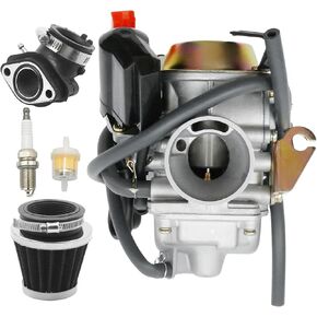 Carburetor Tune Up Kit, Replacement for Coleman BK200 AT200-B AT200 JL50QT BK150, Replacement for Go Kart 150cc 125cc Engine, Replacement for TaoTao 150cc Carburetor in Saudi Arabia