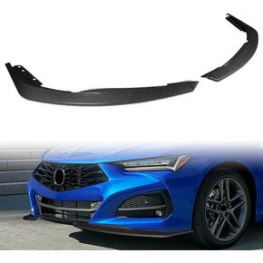 2PCS ABS Front Bumper Lip Body kit, Compatible with 2021-2025 Acura TLX (Not for Type S Package), Type-S Style Splitter Trim Protection Spoiler (Carbon Look) in Saudi Arabia