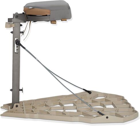 XOP Rubicon - 9.6 Lb Cast Aluminum Hang On Treestand for Deer Hunting in Kuwait