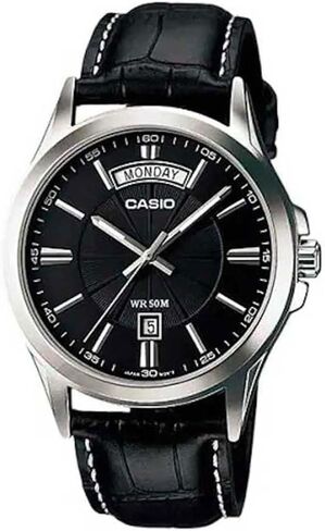 Casio Classic Watch, Black, Black, Strap in Saudi Arabia