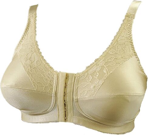 Nearly Me - Lace Front Closure Post Mastectomy Lumpectomy Pocket Bra #670 in Saudi Arabia