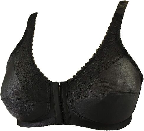 Nearly Me - Lace Front Closure Post Mastectomy Lumpectomy Pocket Bra #670 in Saudi Arabia