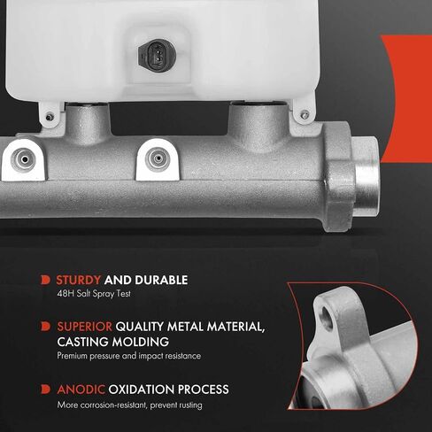 A-Premium Brake Master Cylinder with Reservoir and Sensor Compatible with Chevrolet Silverado 2500 HD 3500 HD, Suburban 2500, Express 2500 3500 & GMC Sierra 2500 HD 3500 HD 3500 Classic, Yukon XL 2500 in Saudi Arabia