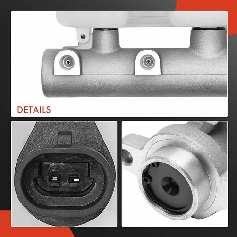 A-Premium Brake Master Cylinder with Reservoir and Sensor Compatible with Chevrolet Silverado 2500 HD 3500 HD, Suburban 2500, Express 2500 3500 & GMC Sierra 2500 HD 3500 HD 3500 Classic, Yukon XL 2500 in Saudi Arabia