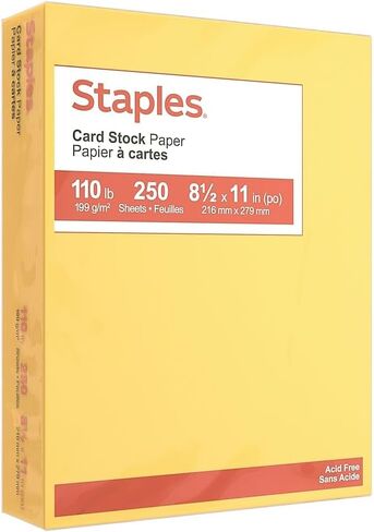 MyOfficeInnovations 490890 Cardstock Paper, 110 lbs, 8.5 x 11, Ivory, Pack of 250 in Saudi Arabia