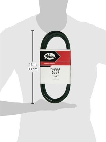 Gates 6887 1/2" X 87" PoweRated V-Belt in Saudi Arabia