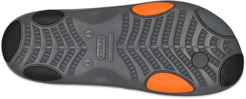 Crocs Unisex Classic All Terrain Flip Flops, Light Grey, Numeric_4 US Men in Saudi Arabia
