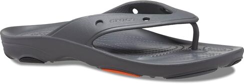 Crocs Unisex Classic All Terrain Flip Flops, Light Grey, Numeric_4 US Men in Saudi Arabia