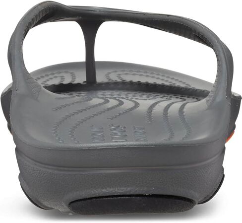 Crocs Unisex Classic All Terrain Flip Flops, Light Grey, Numeric_4 US Men in Saudi Arabia