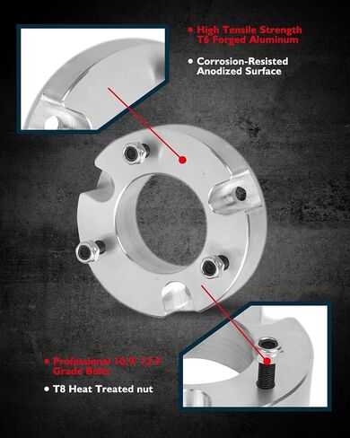 KAX 2.25" Front Leveling Lift Kits Fit for F-150, Suspensions Strut Spacers Raise the Front 2.25 inch in Saudi Arabia
