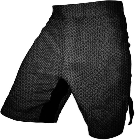 شورت MMA BJJ للجنسين للتدريب والتمرين - لصالة الألعاب الرياضية والملاكمة والكيك بوكسينغ والملاكمة التايلاندية والجري والمصارعة نو جي رياضي قصير in Saudi Arabia