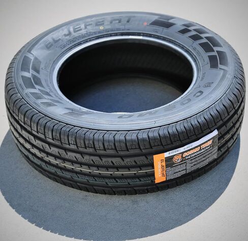 Cosmo El Jefe HT إطار نصف قطري للشاحنات/سيارات الدفع الرباعي للطرق السريعة-265/50R20 265/50/20 265/50-20 112 فولت نطاق تحميل XL 4 طبقات BSW جدار جانبي أسود UTQG 560AA in Kuwait