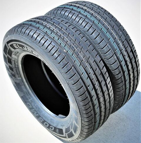 Cosmo El Jefe HT إطار نصف قطري للشاحنات/سيارات الدفع الرباعي للطرق السريعة-265/50R20 265/50/20 265/50-20 112 فولت نطاق تحميل XL 4 طبقات BSW جدار جانبي أسود UTQG 560AA in Kuwait