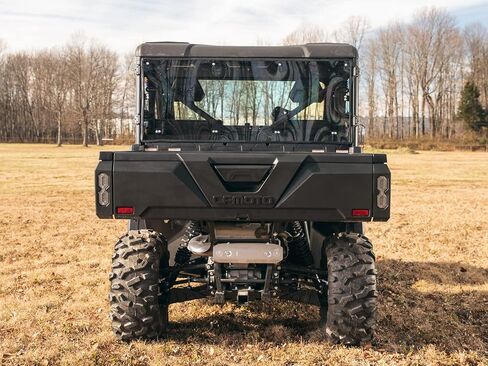 SuperATV Lightly Tinted Rear Windshield for 2019+ CFMOTO UForce 1000 | Stops Flying Mud and Debris | 1/4" Polycarbonate-250X Stronger than Glass in Saudi Arabia