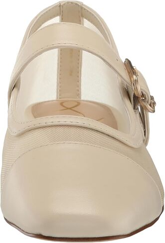 Sam Edelman Women's Miranda Mary Jane Flat, Modern Ivory, 6 in Saudi Arabia