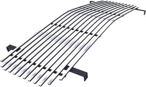APS Compatible with GMC Suburban 1994-1999 & 94-99 Yukon & 94-98 C K Pickup Main Upper Stainless Steel Chrome Polished 8x6 Horizontal Billet Front Grill Grille Insert G85012S in Saudi Arabia