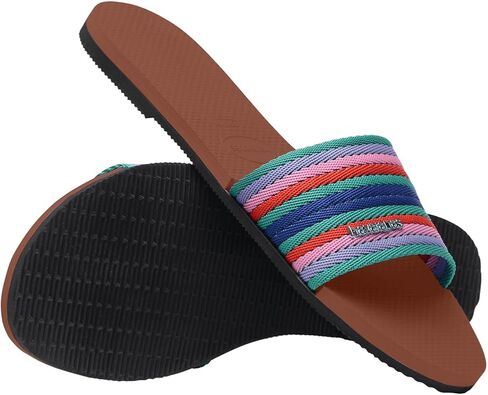 Havaianas Women You Malta Sandals - Woven Strap Sandals - Blue Water, 11/12W - 9/10M in Saudi Arabia